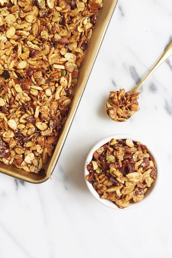 Grain-Free Almond Butter & Jelly Granola