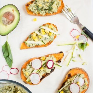 Easy Lima Bean Sweet Potato Toast (Gluten Free & Vegan) via @ExSloth | ExSloth.com