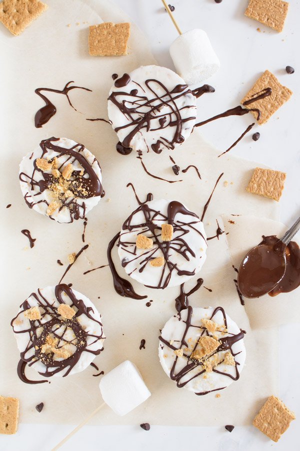 vegan s'mores ice cream cupcakes via @ExSloth | ExSloth.com