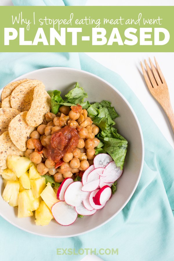 Why I follow a mostly vegan or plant based diet via @ExSloth.com