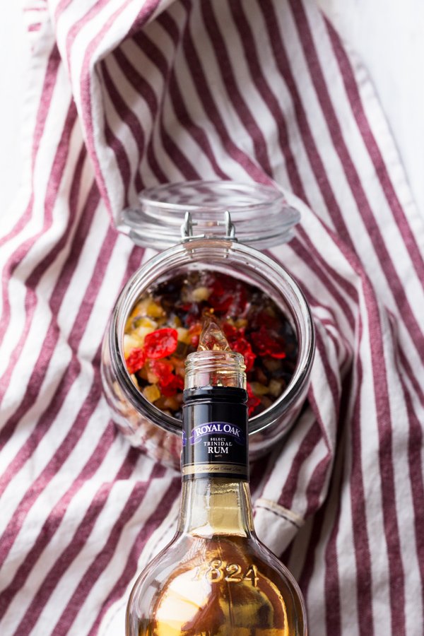 This vegan Trinidad black cake is moist, dense and filled with fruits and alcohol. The perfect vegan alternative to a traditional Christmas favourite via ExSloth.com