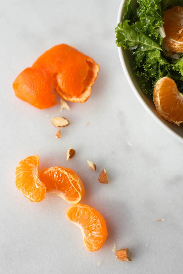 Bean Kale Grain Bowl with Mandarin Dressing - 10 Vegan Salad Dressings | ExSloth.com